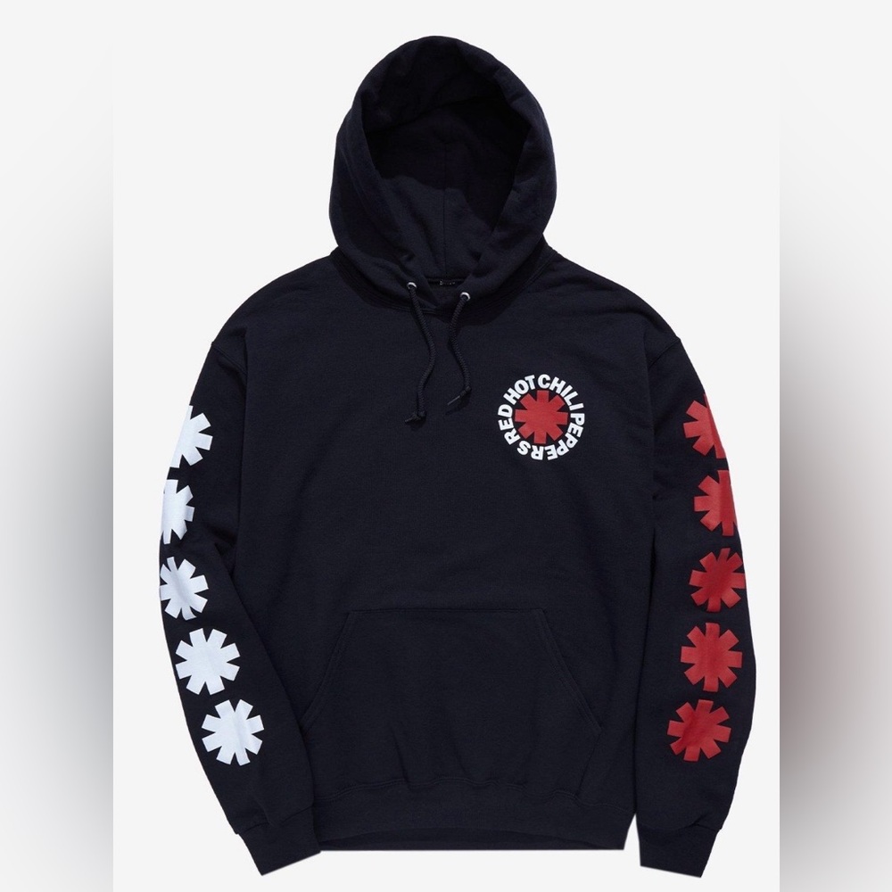 🆕 Red Hot Chili 🌶️ Peppers M Black Hoodie